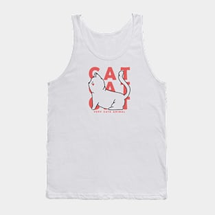 cat's very cute animal Tank Top